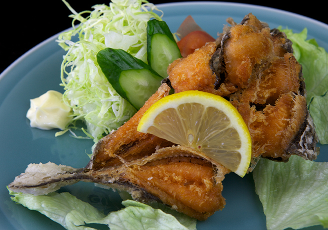 然別湖産おしょろこま［岩魚］から揚